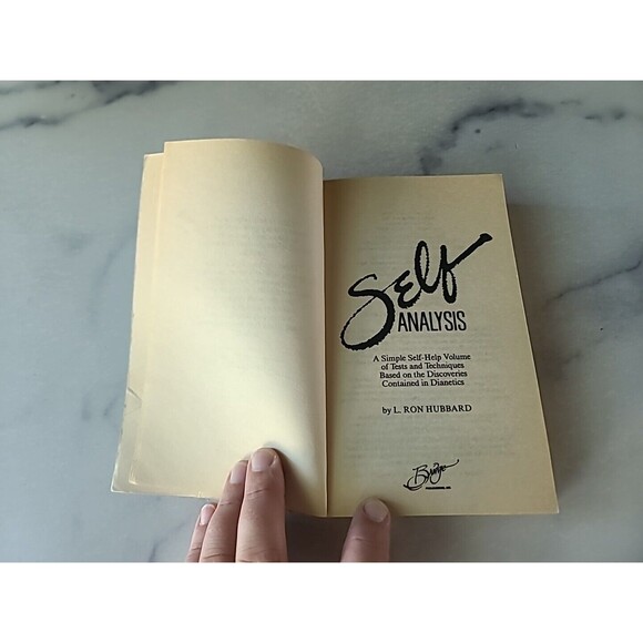 Self Analysis By L. Ron Hubbard Paperback - Picture 5 of 10